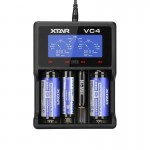 Incarcator inteligent acumulatori LI-ion si Ni-MH,(XTAR-VC4) - www.lutek.ro